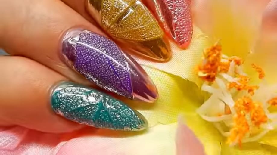 Textured Chrome Leaf Tutorial