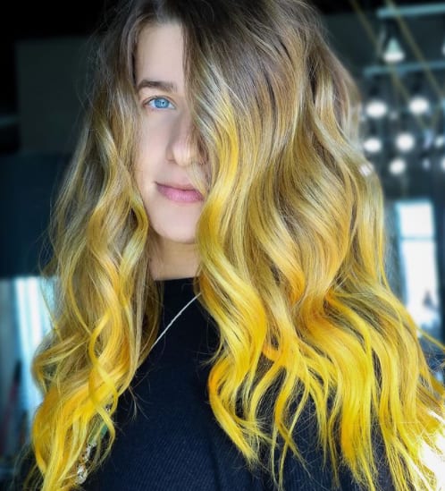 Trending Color: Lemon Drop Hair for Spring