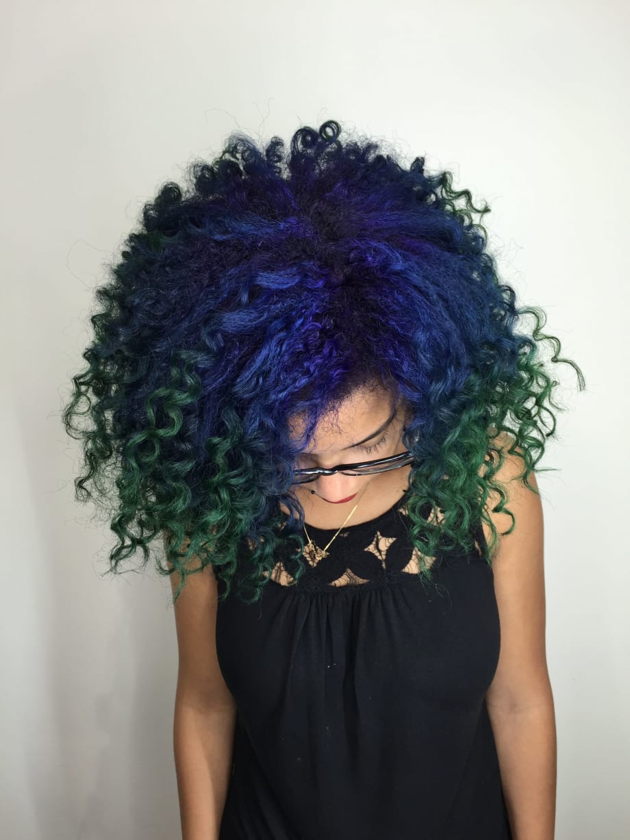 TRANSFORMATION: Peacock Curls