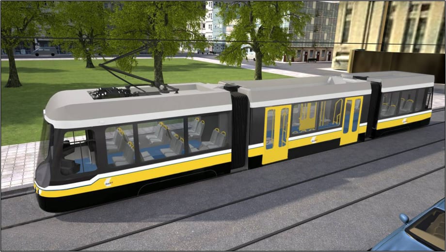 DART awards streetcar vehicle contract