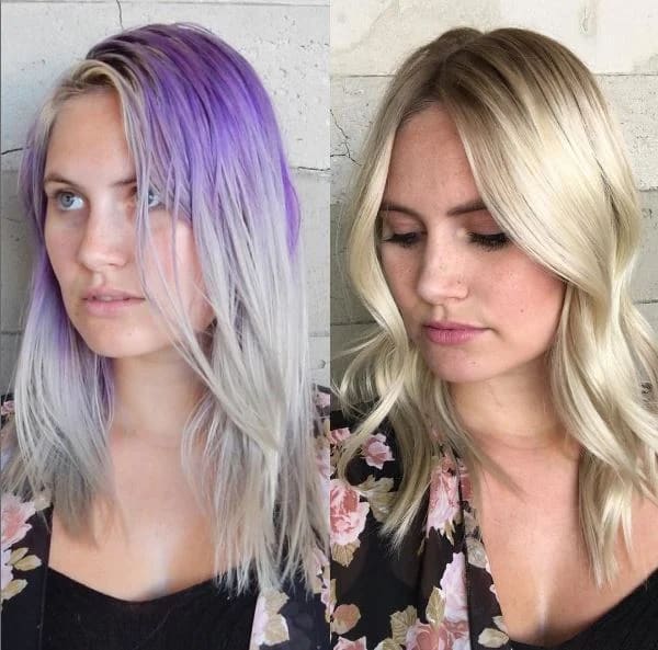 Makeover: Lifted Root and Natural Ash Effect