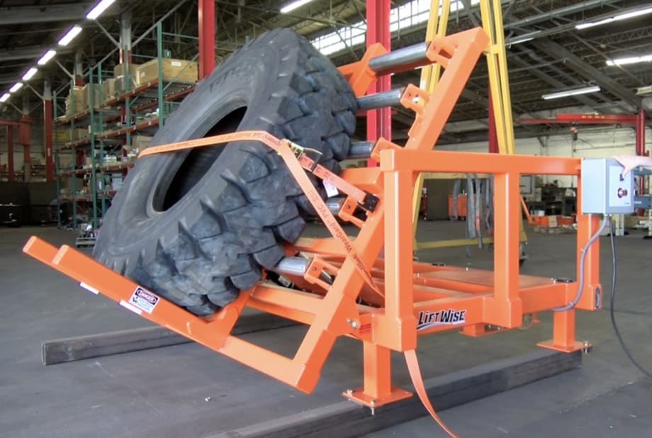 LiftWise Tilt Table Positions Tires