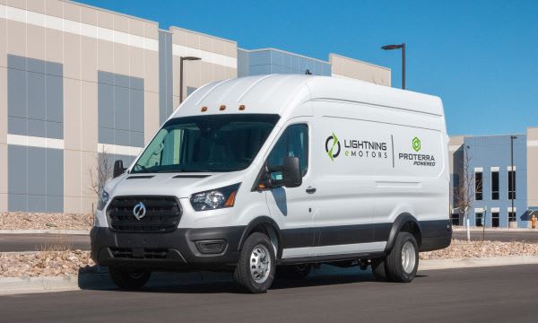 Proterra Battery Tech to Power Lightning eMotors’ Electric Transit 