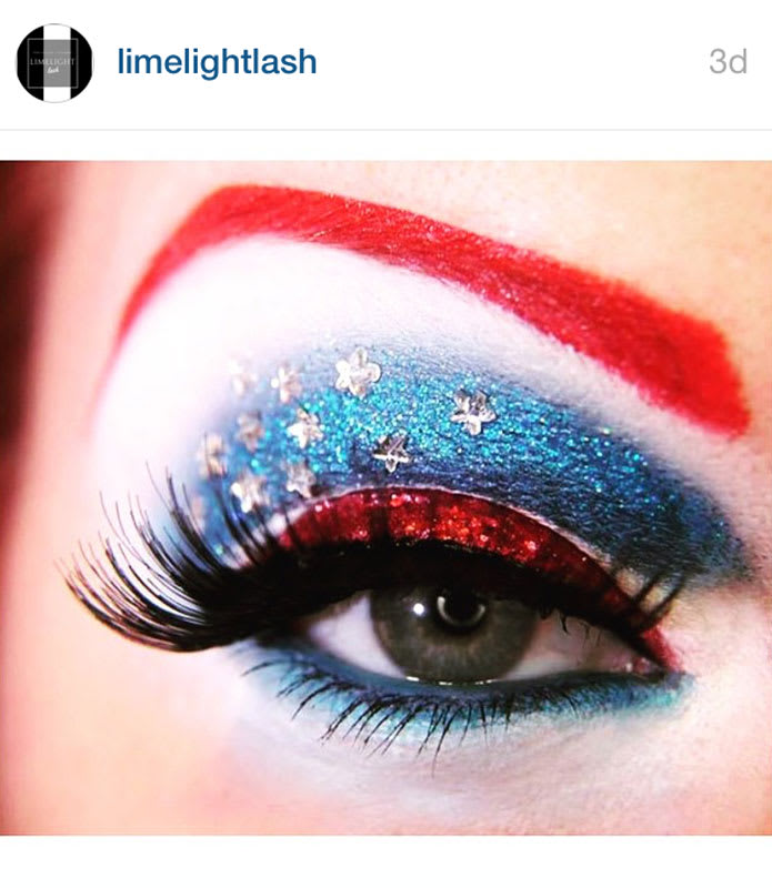 A Salute to Instagram's Best 4th of July Beauty Trends