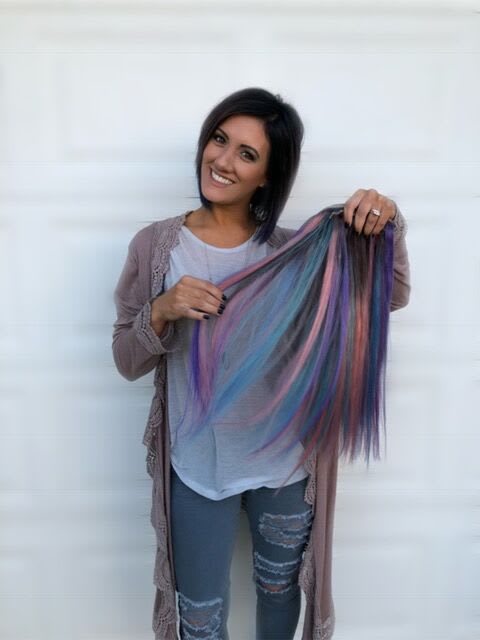 Win Custom Colored Extensions by Top Stylists!