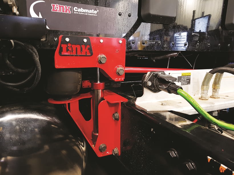 Driving Link’s Smooth Riding Semi-Active Cab Suspension