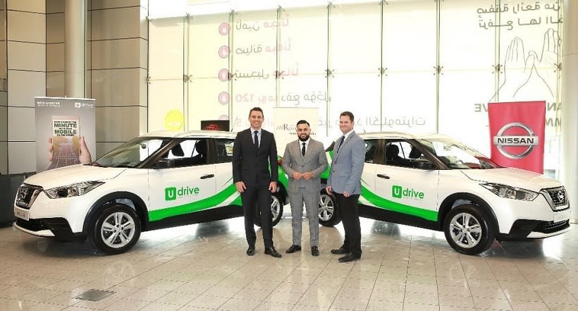 Middle East Carsharing Service Adds Nissan Kicks to Fleet
