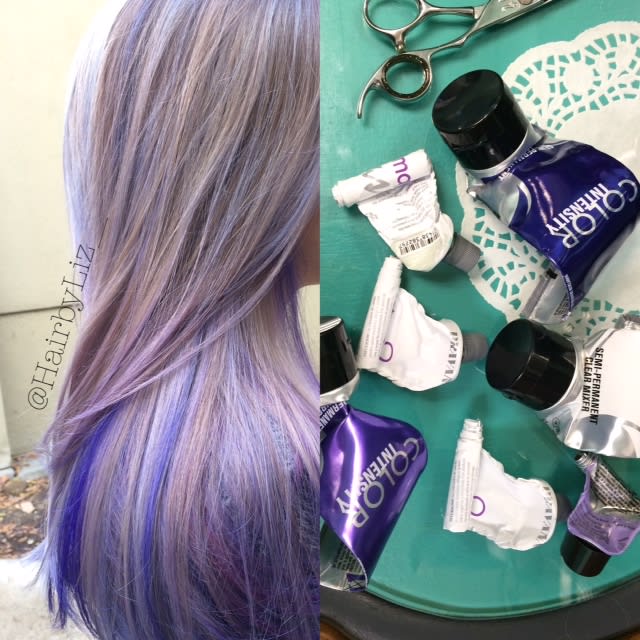 FORMULA: Silver To Lavender Sombre