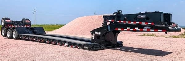 Load King Builds New 60-Ton Lowboy Trailer