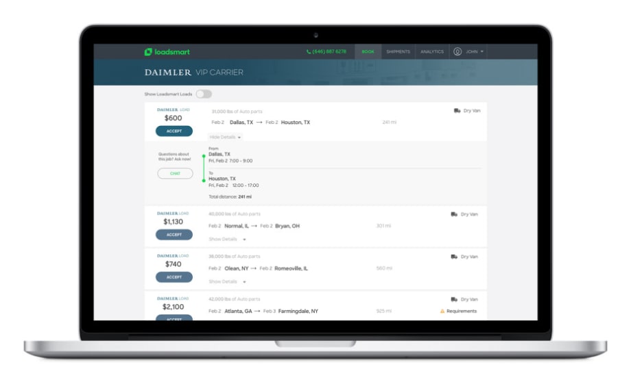 Loadsmart Announces Simple Quote Freight Digitization Pricing