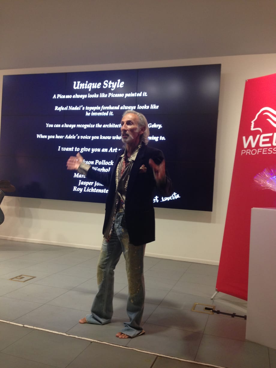 "Almost Famous" with Robert Lobetta at the Wella Studio LA