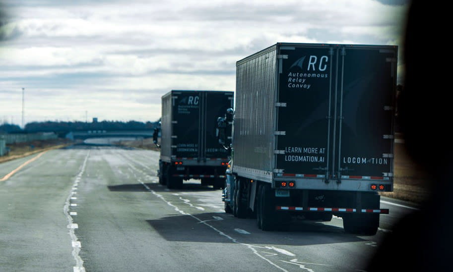 Autonomous Convoy Developer Locomation Completes Initial Phase of Fleet Testing