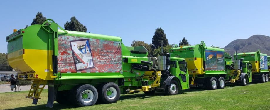 Calif. City Unveils ‘Mobile Murals’ on Refuse Trucks
