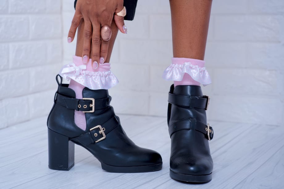 Look 3: Nails & Socks