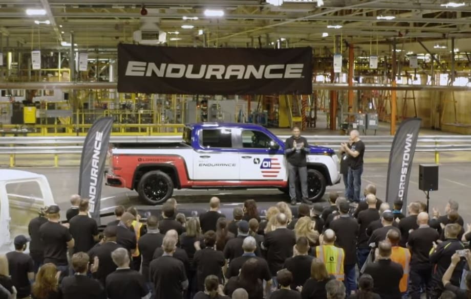 Lordstown Unveils Two Beta Versions of Endurance Pickup