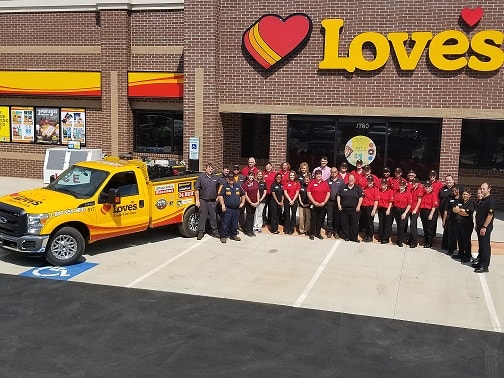 Love's Opens North Carolina and Texas Locations