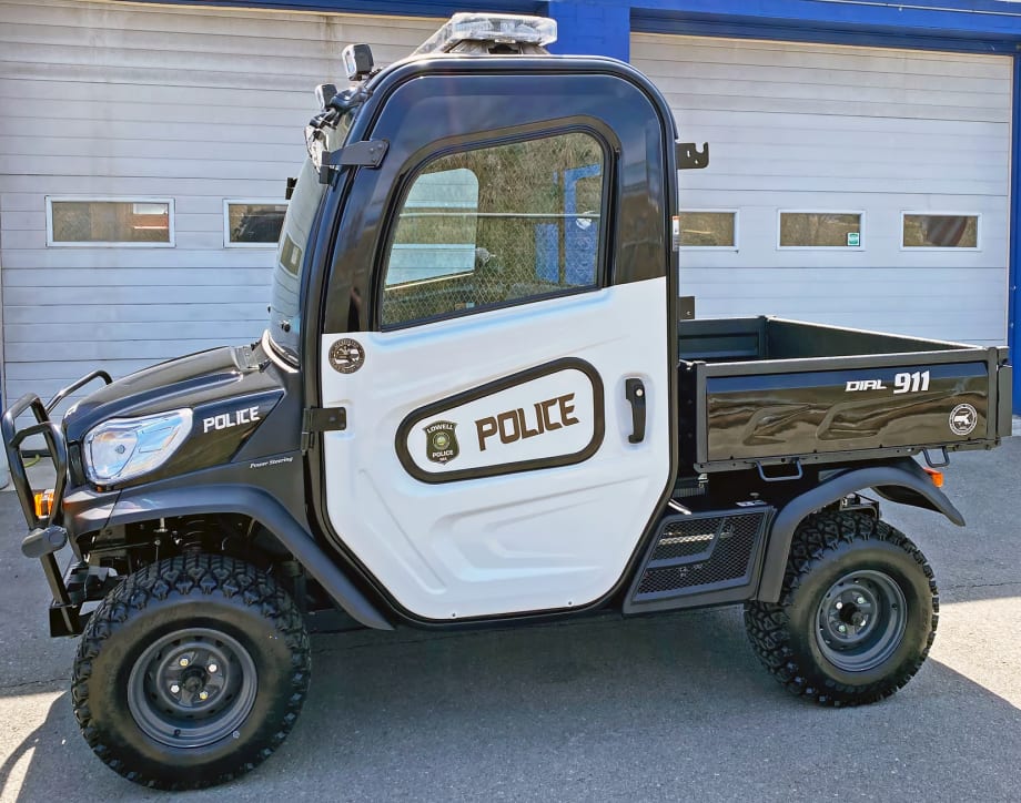 Massachusetts PD's UTV to Assist in Hard-to-Access Places