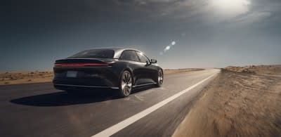 Luxury EV Model Achieves 517 Miles on Single Charge