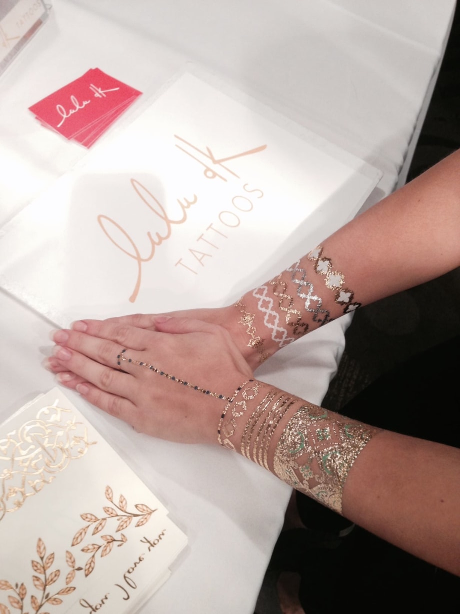 Beautiful Temporary Tattoos, A New Profit Center!