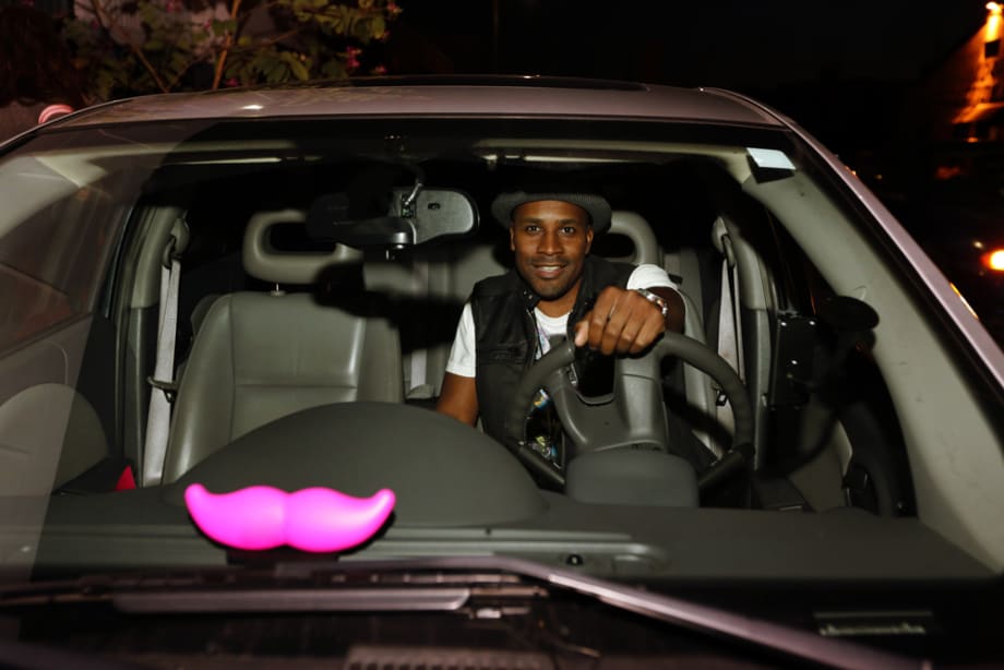 Lyft Updates Pink Mustache Branding