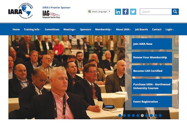 IARA's Website Improves Functionality