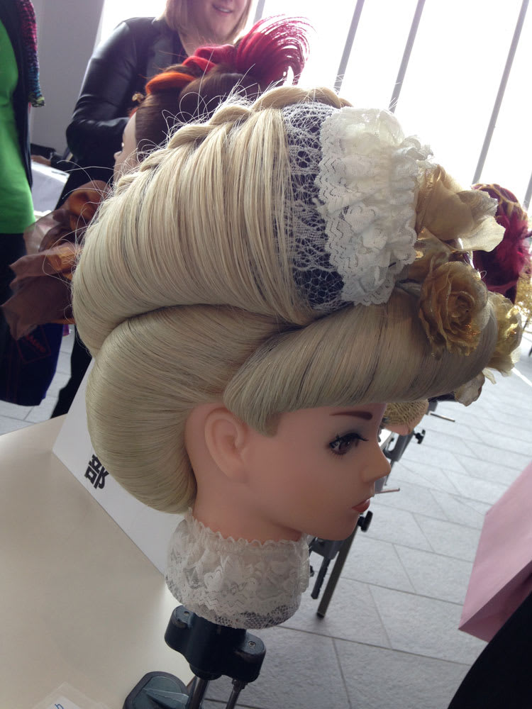 International Beauty Forum: Creative, Colorful Mannequin Work
