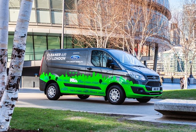 Fleets Testing Ford Transit Custom PHEVs in Spain