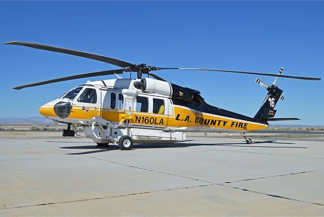 L.A. County Fire Adds Two Black Hawk Helicopters to Fleet
