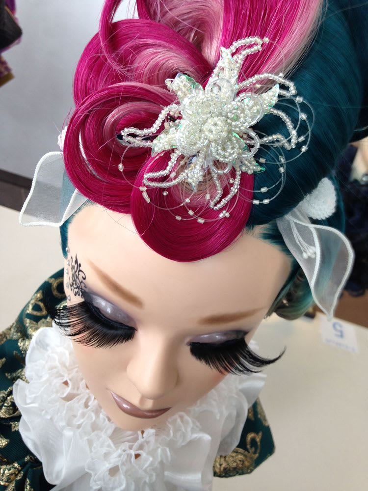 International Beauty Forum: Creative, Colorful Mannequin Work