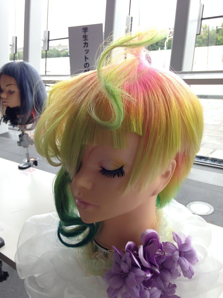 International Beauty Forum: Creative, Colorful Mannequin Work