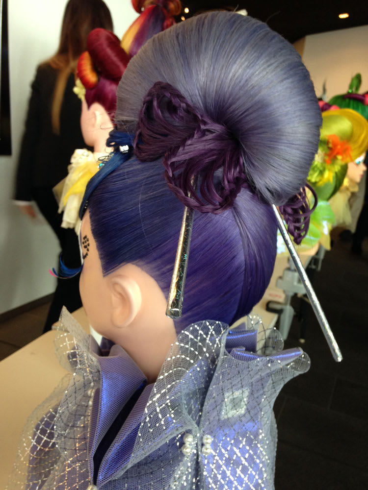 International Beauty Forum: Creative, Colorful Mannequin Work