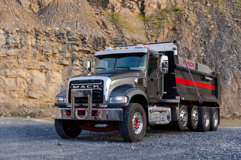 Mack Granite Debuts Refreshed Model