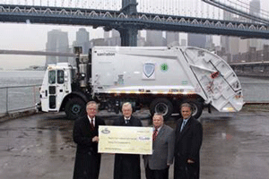 Mack Supports Disaster Relief in New York City