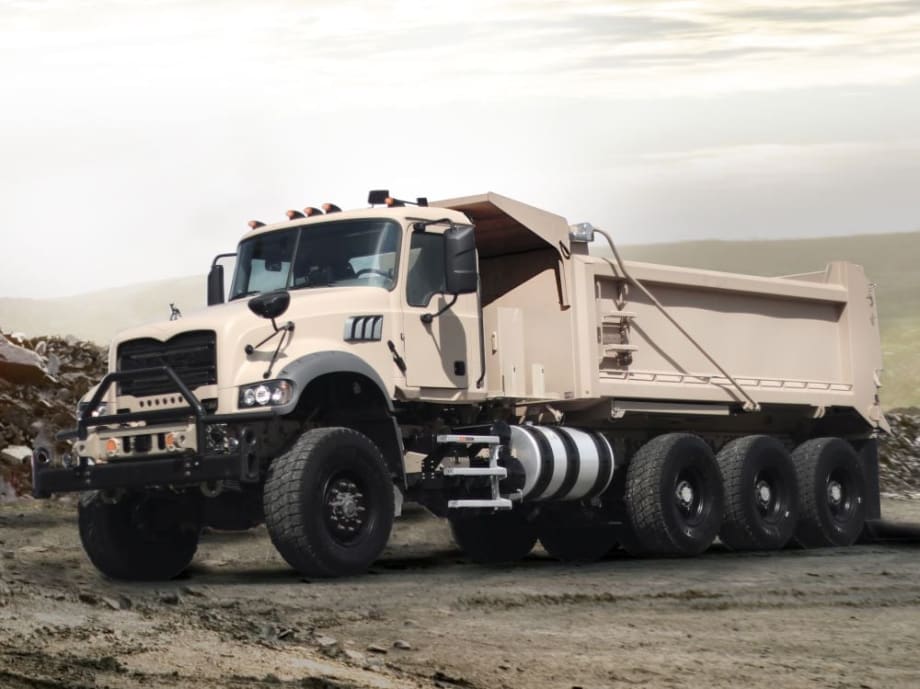 Mack Defense to Showcase Heavy-Duty Dump Truck