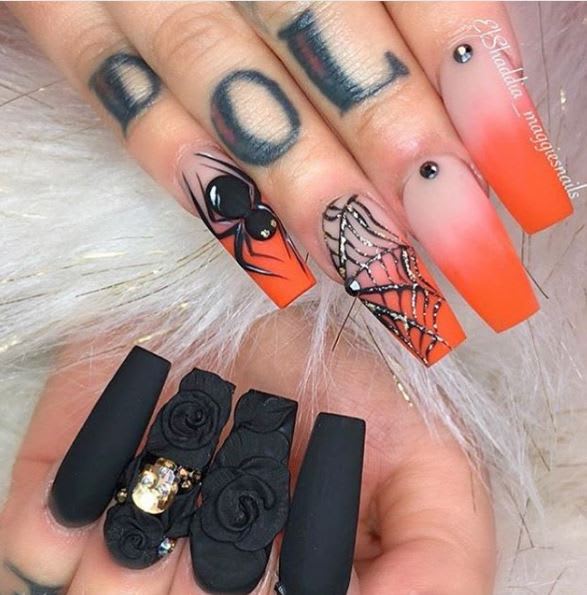We're Dying Over these 20 Halloween Nail Designs