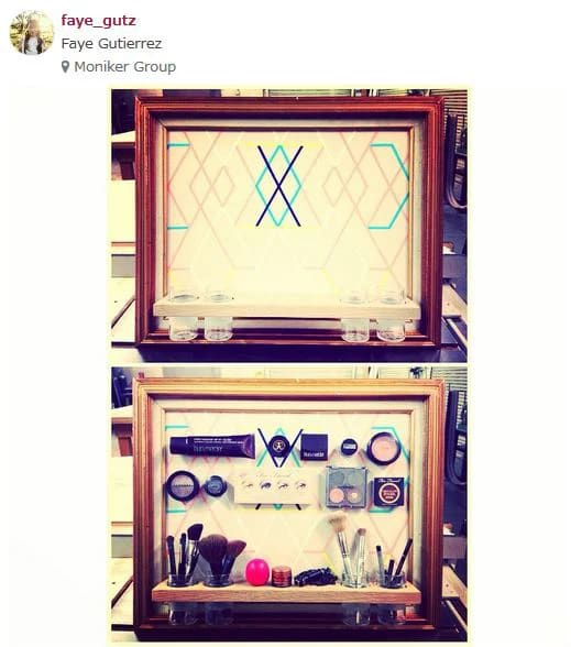 Goodbye Makeup Clutter! Create a Magnetic Makeup Board in 4 Steps