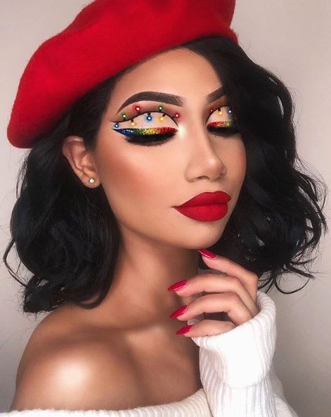 25 Winter Makeup Looks to Get You in the Holiday Spirit