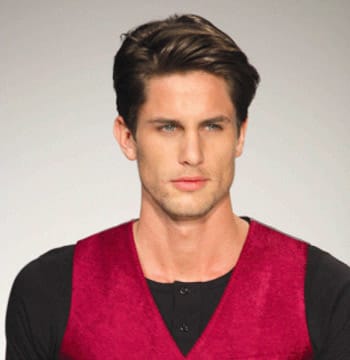 Men's hairstyles from the runway
