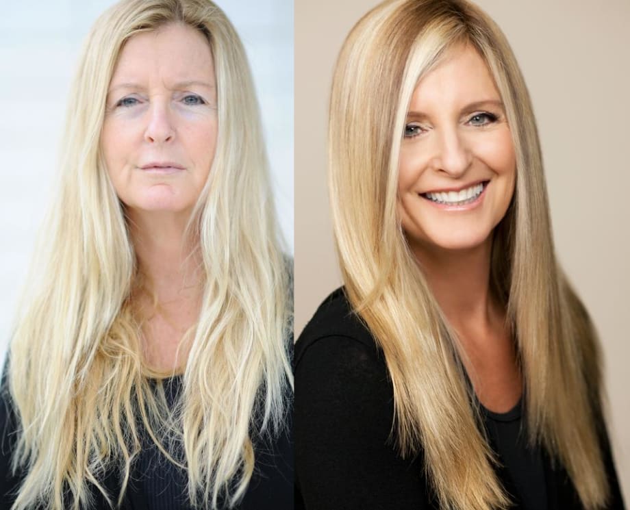 Mature Client Makeover by Marie Ferro