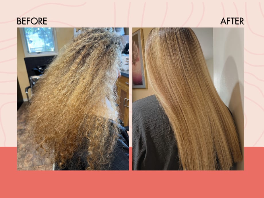 Malina's Fume-Free Smoothing Treatment Is One-and-Done