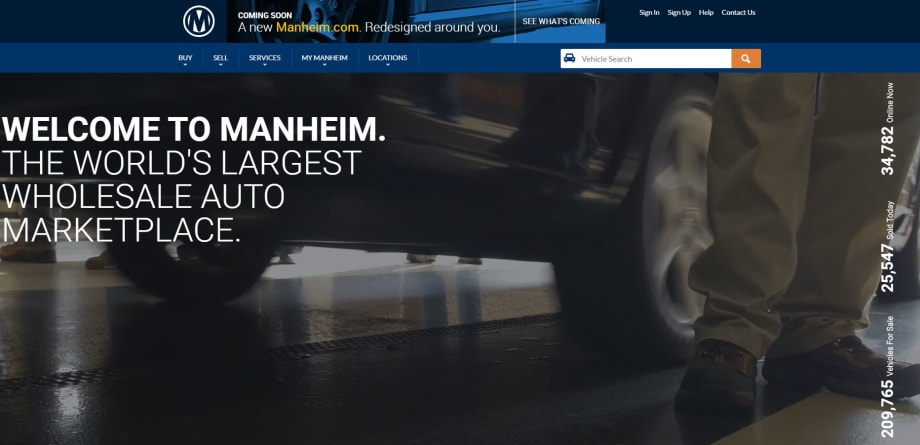Manheim Introduces New Website