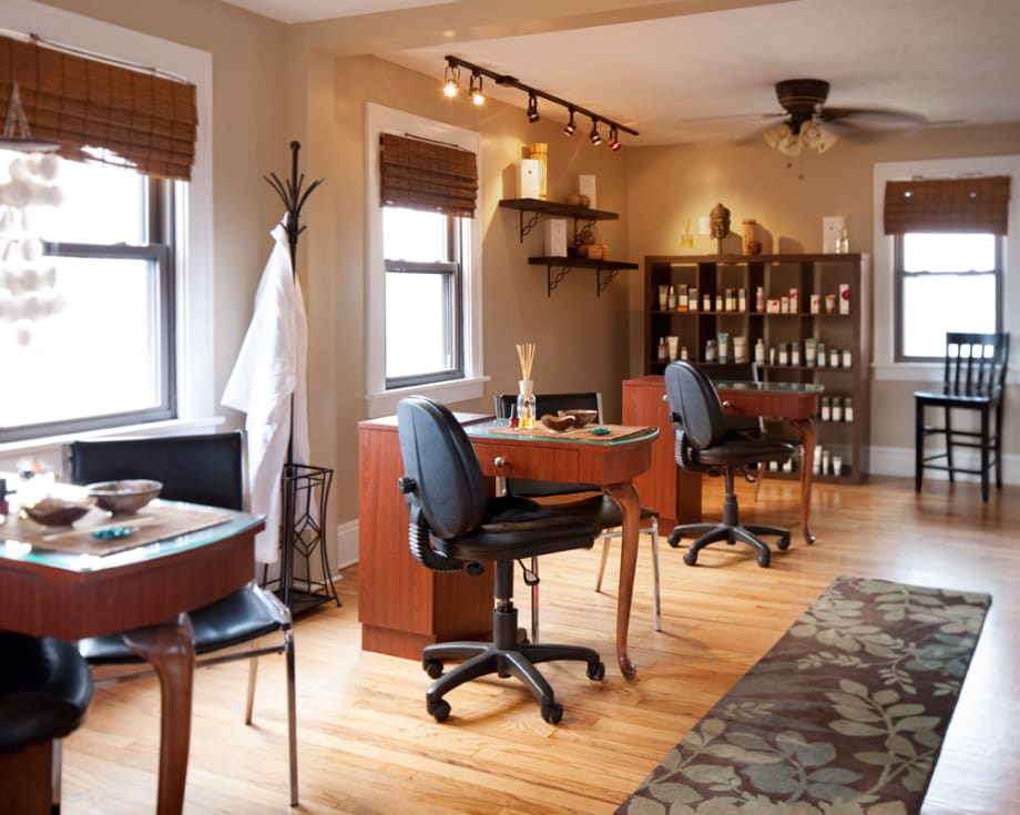 Colonial Revival–Style Home Turned Salon by Dawn Mongelluzzi Quintana