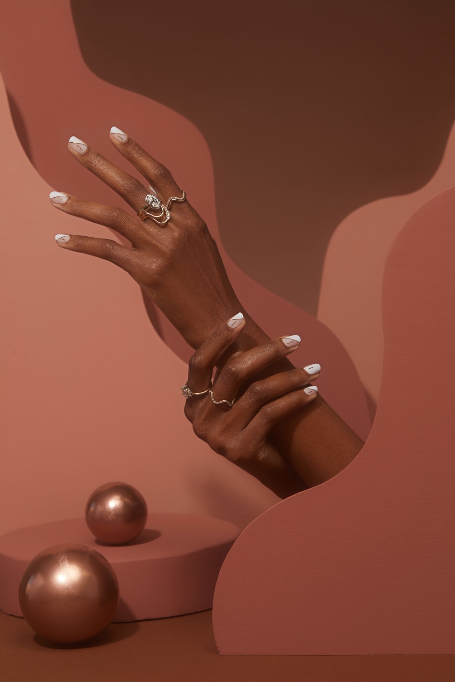 Manis & Matrimony: ManiMe Launches Stick-On Bridal Designs