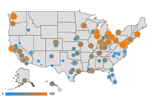 Washington D.C. Ranked Worst City for Driving
