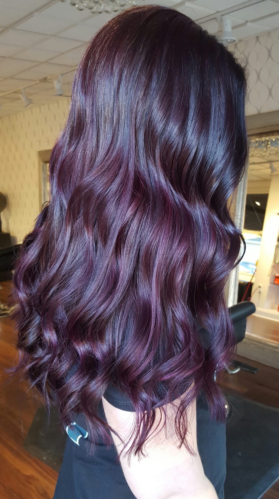 MAKEOVER: Faded Cherry To Vibrant Violet