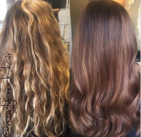 College-Bound Client's Cut and Haircolor Makeover