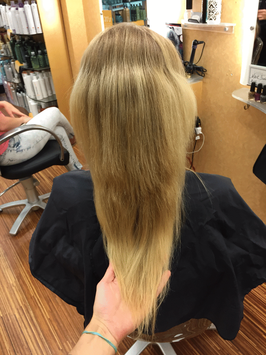 TRANSFORMATION: Bad Box To Smokey Ombre
