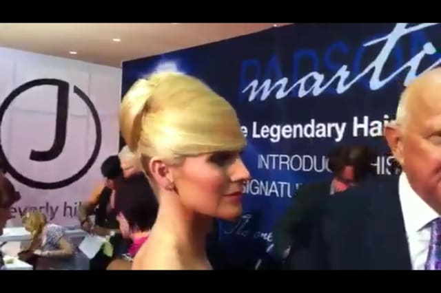 Martin Parsons Launches His New Spray and Offers UPDO Tips