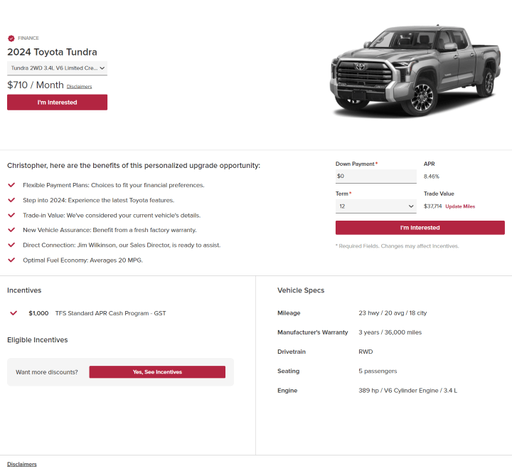 Product Creates Hyper-Personalized Consumer Experiences for Dealers