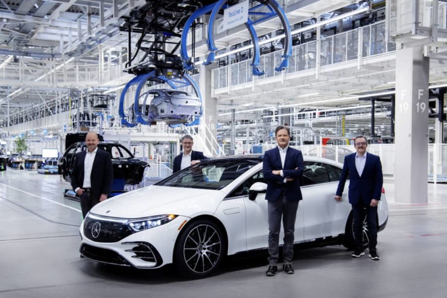 Mercedes-Benz Starts Production of EQS at Factory 56